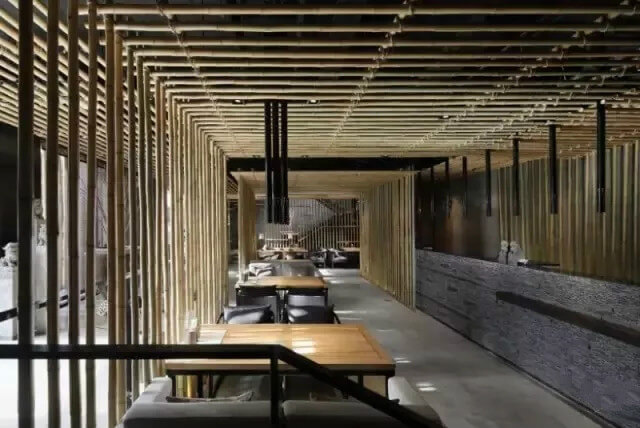 阳江如何让餐厅设计玩转中国风？几根竹子让你眼前一亮！