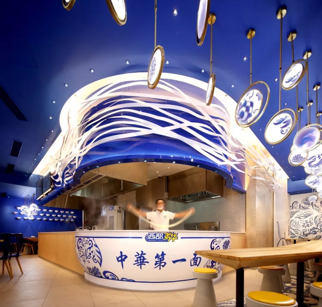 阳江充满文化魅力的餐饮空间设计，让兰州拉面瞬间高大上