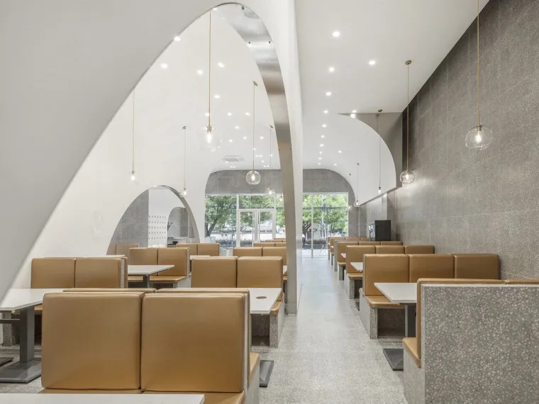 阳江简单而又充满仪式感的烤肉店餐饮空间设计