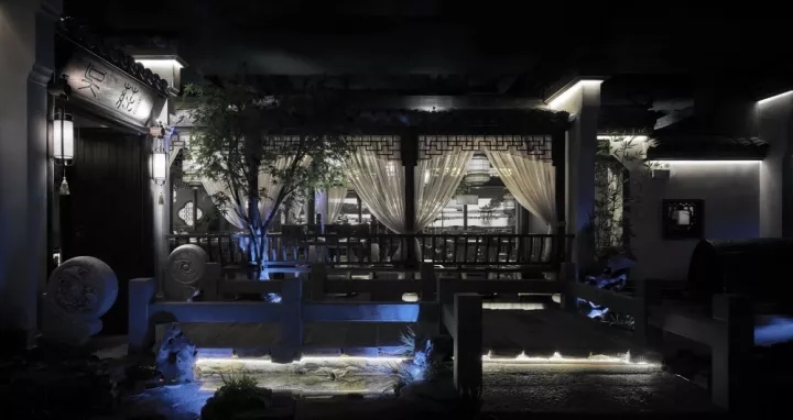 阳江餐厅就要这样餐饮空间设计，才有江南味道