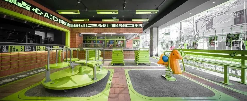 阳江广莲申点心公园深圳餐饮空间设计，将公园搬进了店内